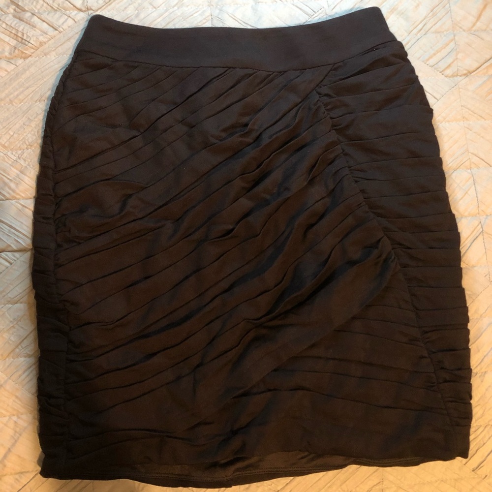 Denise Ruched Layered Mini Skirt